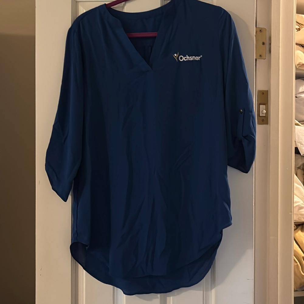 Blue Ochsner dress shirt